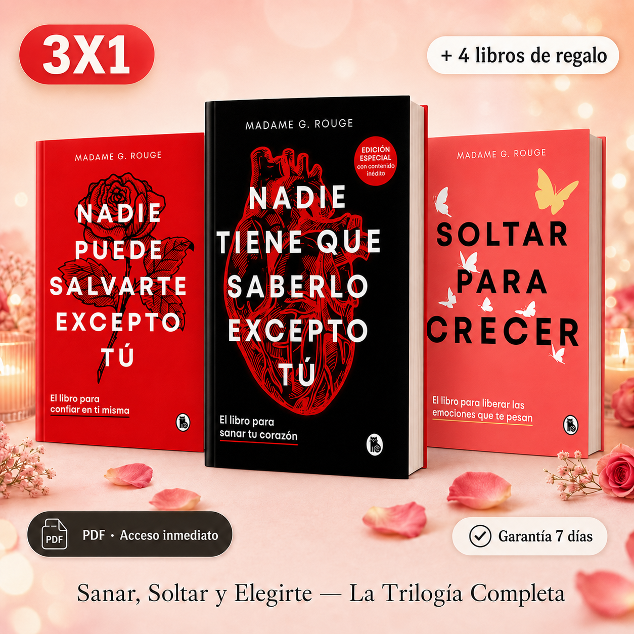 3x1 Para Soltar,Sanar y Elegirte