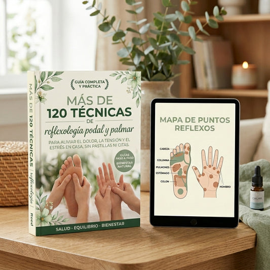Reflexología en Casa · Guia para Pies y Manos sin dolor